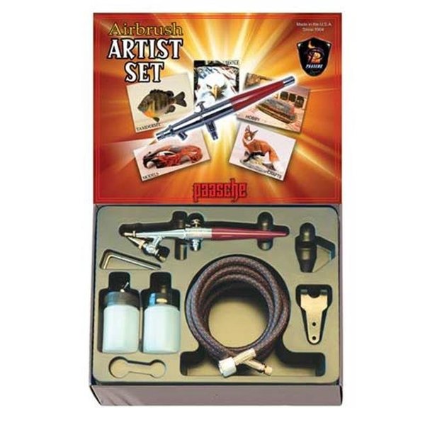 Paasche Paasche 2000H Single Action External Airbrush Mix Set with 0.64 mm Head H-1AS